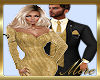 Simmon Gold Gown