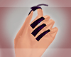 {W} Purple ³ Nails