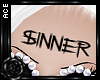 [AW]Sinner Head Tattoo