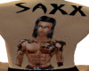 saxx personal back tatto