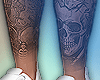 🖋 Full Shin Tattoo