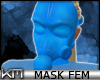+KM+ Pony Mask Blue F