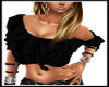 Black Knotted Top