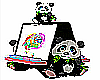 Panda Art Easel