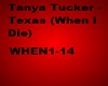 Tanya Tucker When I Die