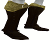 Golden Leather Boots