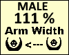 Arm Scaler 111%