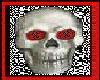 Red Eye Skull Sticker