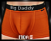 ~Orange Big Dad Briefs~