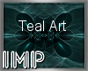 {IMP}Teal Wall Art 4