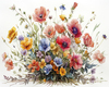 Framed Flower Picture