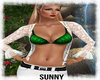 *SW*White Lace-Green Top