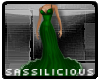 *S*New Years Gown Green