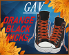 ORANGE & BLACK KICKS - F