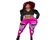 Chubby Ripped Pink jeans