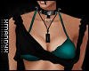 xMx:Ruffled Teal Bikini
