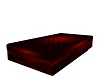 Poseless Red Daybed
