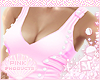 ♔ Top e Pink Button