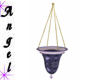 Purple Glass Lamp - 1