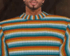 Aqua Stripe Sweater