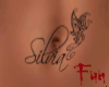 Silvia belly tattoo