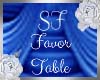 SF Wedding Favor Table