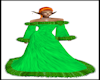 Green Fur Dress 1
