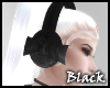 BLACK earmuffs w/ bow