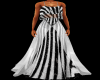 Zebra Princess Gown