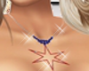 4Th July Star Necklace