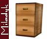 MLK Wood File Cabinet