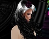 Leyla grey black w rose