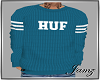 Knitted Huf Blue