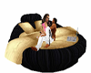 Romantic Bed Gold