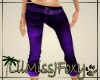 *J* Purple Roll Cuff 