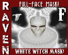 (F) WHITE WITCH MASK!