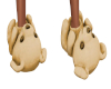 Cute Ornge Bear Slippers