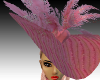 (MSis) Pink Feather Hat