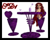 SD Bistro Table Purple
