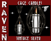 SILVER CAGE CANDLE!