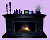 Midnight Fireplace