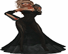 Black Lace Siren Gown