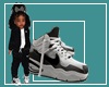 Kids Black White Air Max