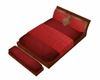 Red Poseless Bed