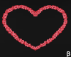 β Red Rose Heart Petals