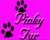 ~K~Pinky Stars Fur Tail