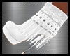 Piper White Heeled Boots
