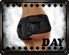 [Day] Denim Shorts black