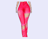 Jeans Rip Pink