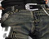 Washed Cargo Jeans H.O